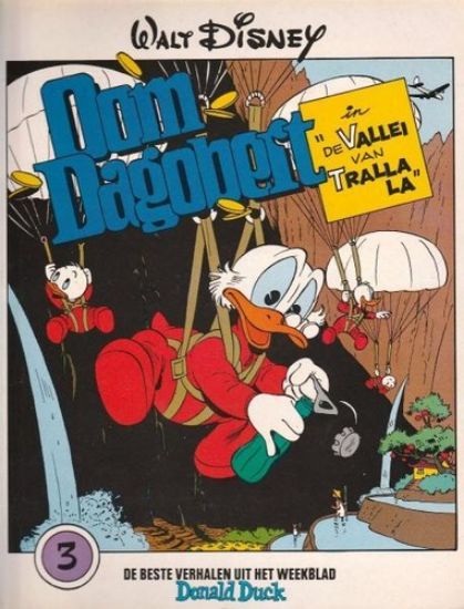 Afbeelding van Oom dagobert #3 - In de vallei van trallala - Tweedehands (OBERON, zachte kaft)