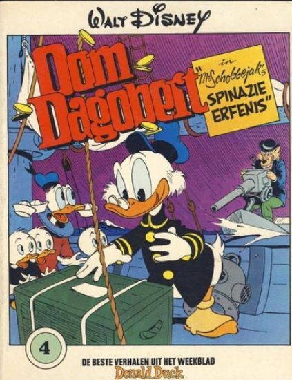 Afbeelding van Oom dagobert #4 - Mc schobbejak's spinazie erfenis - Tweedehands (OBERON, zachte kaft)