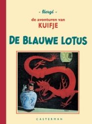 Afbeeldingen van Kuifje - Blauwe lotus facs z/w a5