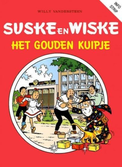 Afbeelding van Suske en wiske - Gouden kuipje - Tweedehands (STANDAARD, zachte kaft)