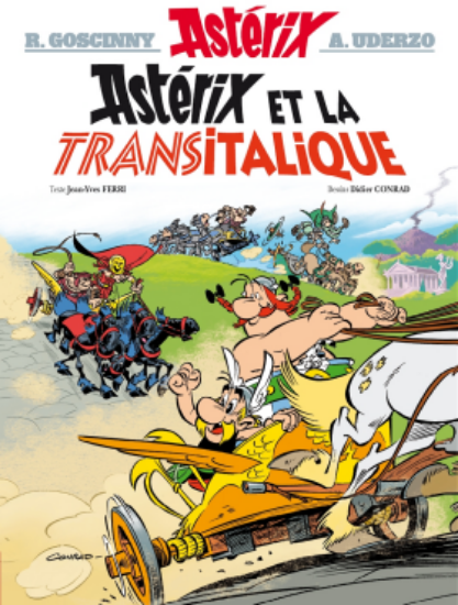 Afbeelding van Asterix (fra) #37 - Et la transitalique (ALBERT RENE, harde kaft)
