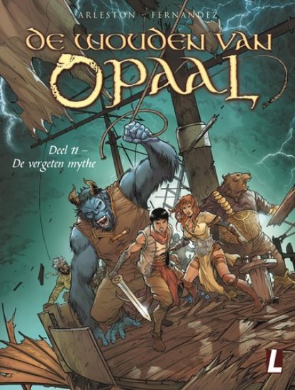 Afbeelding van Wouden van opaal #11 - Vergeten mythe (UITGEVERIJ L, zachte kaft)