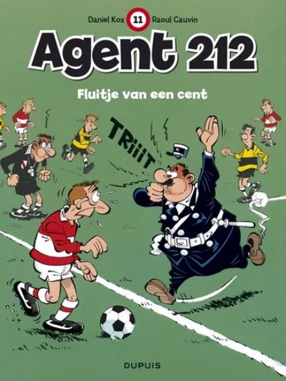 Afbeelding van Agent 212 #11 - Fluitje van een cent - Tweedehands (DUPUIS, zachte kaft)