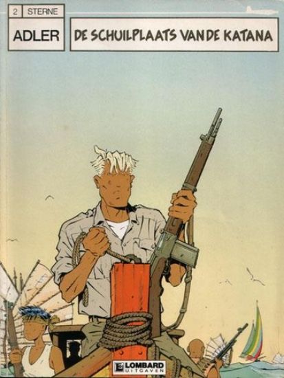 Afbeelding van Adler #2 - Schuilplaats van de katana - Tweedehands (LOMBARD, zachte kaft)