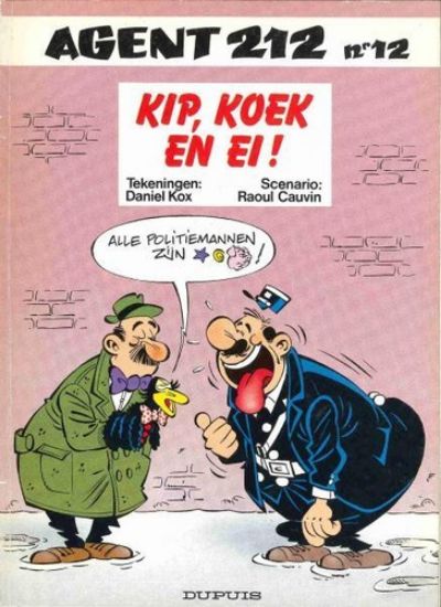 Afbeelding van Agent 212 #12 - Kip koek ei - Tweedehands (DUPUIS, zachte kaft)