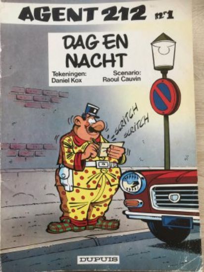 Afbeelding van Agent 212 #1 - Dag en nacht - Tweedehands (DUPUIS, zachte kaft)