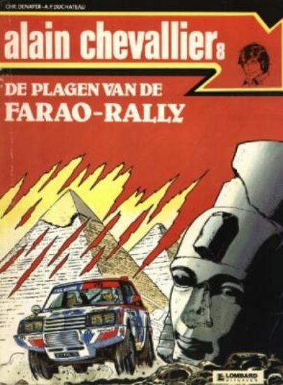 Afbeelding van Alain chevallier #8 - Plagen van de farao rally - Tweedehands (LOMBARD, zachte kaft)