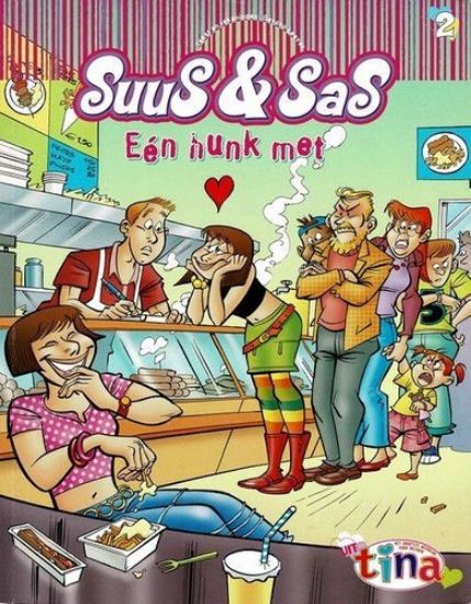 Afbeelding van Suus en sas #2 - Hunk met (STRIP 2000, zachte kaft)