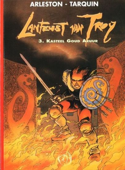 Afbeelding van Lanfeust troy #3 - Kasteel goud azuur - Tweedehands (TALENT UITG, zachte kaft)
