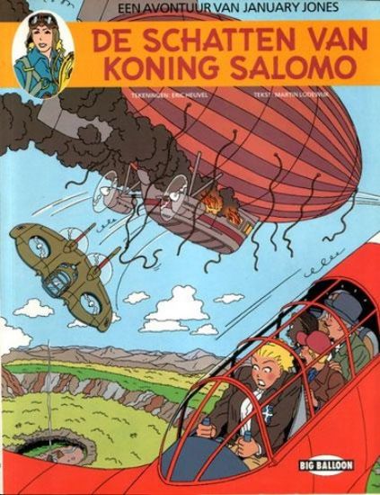 Afbeelding van January jones #3 - Schatten koning salomo (BIG BALLOON, zachte kaft)