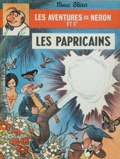 Afbeelding van Neron (frans) #23 - Les papricains - Tweedehands (ERASME, zachte kaft)