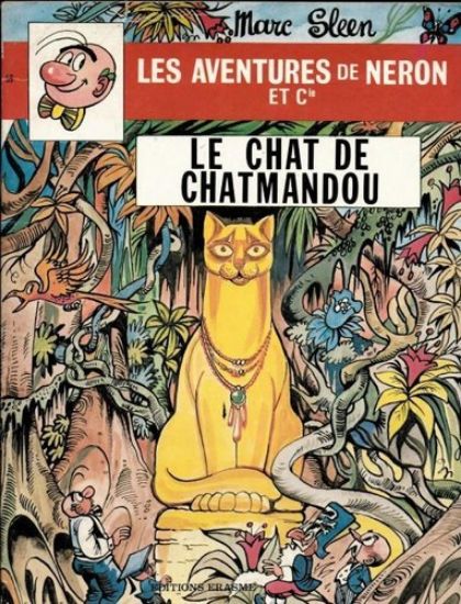 Afbeelding van Neron (frans) #59 - Le chat de chatmandou (ERASME, zachte kaft)