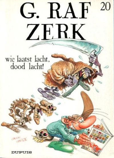 Afbeelding van Grafzerk #20 - Wie laatst lacht dood lach (DUPUIS, zachte kaft)
