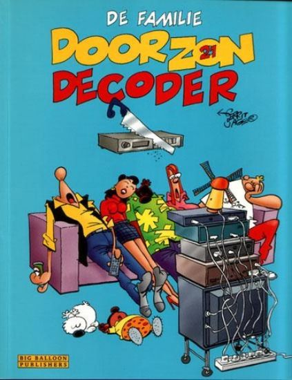 Afbeelding van Familie doorzon #21 - Decoder - Tweedehands (BIG BALLOON, zachte kaft)