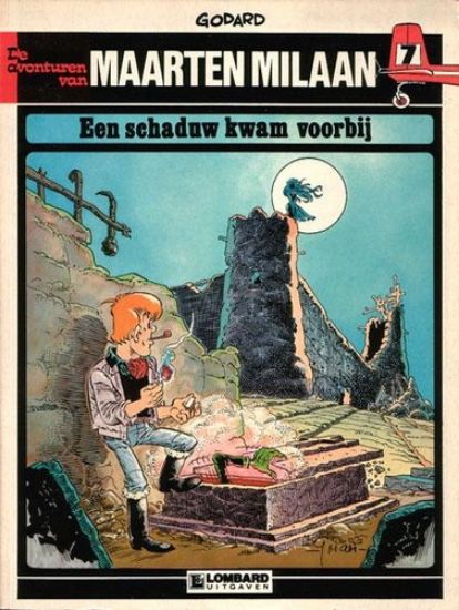 Afbeelding van Maarten milaan #7 - Een schaduw kwam voorbij - Tweedehands (LOMBARD, zachte kaft)