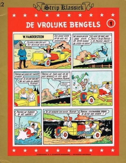 Afbeelding van Strip klassiek #12 - Vrolijke bengels 1 (STANDAARD, zachte kaft)