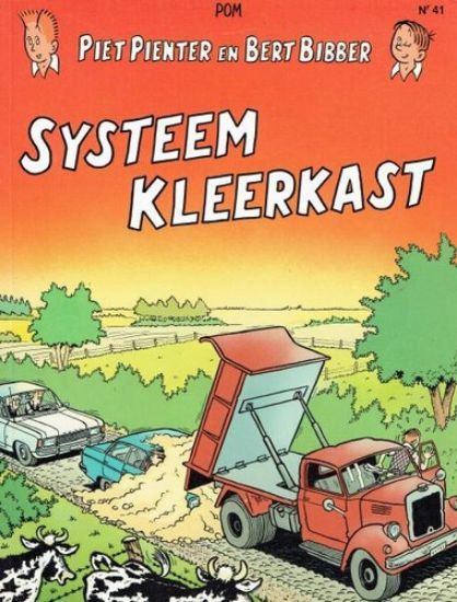 Afbeelding van piet pienter en bert bibber #41 - Systeem kleerkast - Tweedehands (VLIJT, zachte kaft)