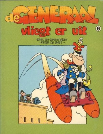 Afbeelding van Generaal #6 - Vliegt er uit - Tweedehands (OBERON, zachte kaft)
