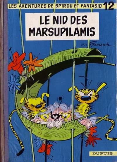 Afbeelding van Spirou et fantasio (fra) #12 - Le nid des marsupilamis (DUPUIS, harde kaft)