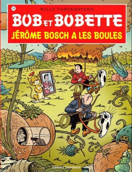 Afbeelding van Bob et bobette #333 - Jerome bosch a les boules (STANDAARD, zachte kaft)