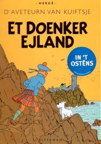Afbeelding van Kuifje oostends - Et doenker ejland (CASTERMAN, harde kaft)