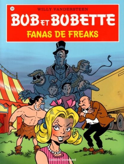 Afbeelding van Bob et bobette #334 - Fanas de freaks (STANDAARD, zachte kaft)