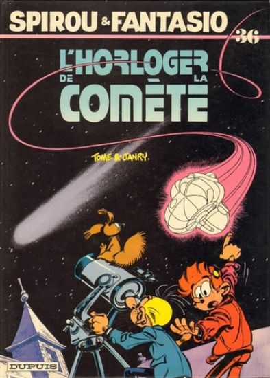 Afbeelding van Spirou et fantasio (fra) #36 - Horloger de la comete (DUPUIS, harde kaft)