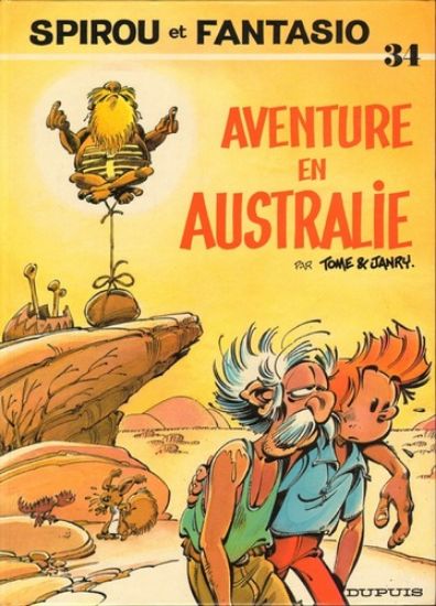 Afbeelding van Spirou et fantasio (fra) #34 - Aventure en australie (DUPUIS, harde kaft)