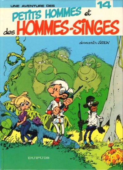Afbeelding van Petits hommes (fra) #14 - Des hommes singes (DUPUIS, harde kaft)