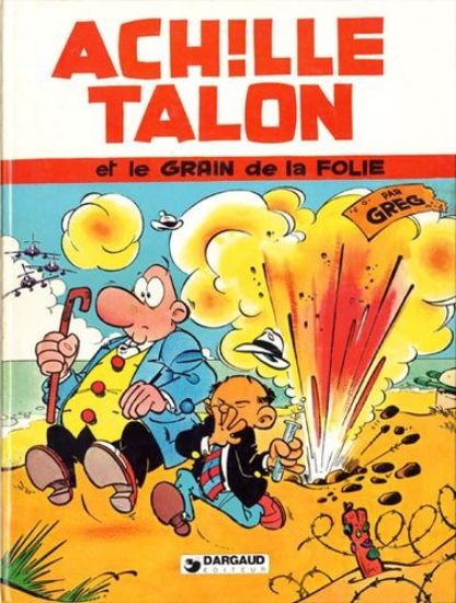 Afbeelding van Achille talon (fra) - Le grain de la folie (DARGAUD, harde kaft)