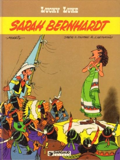 Afbeelding van Lucky luke (fra) - Sarah bernhardt (DARGAUD, harde kaft)