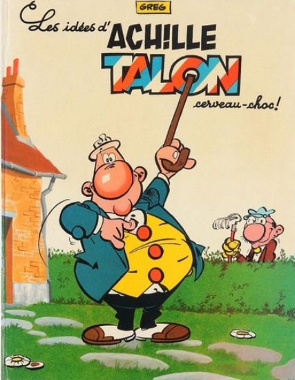 Afbeelding van Achille talon (fra) - Les idees d'achille talon cerveau choc - Tweedehands (DARGAUD, harde kaft)