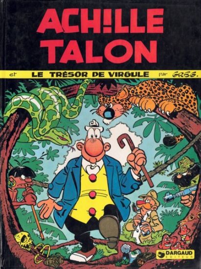 Afbeelding van Achille talon (fra) - Le tresor de virgule (DARGAUD, harde kaft)