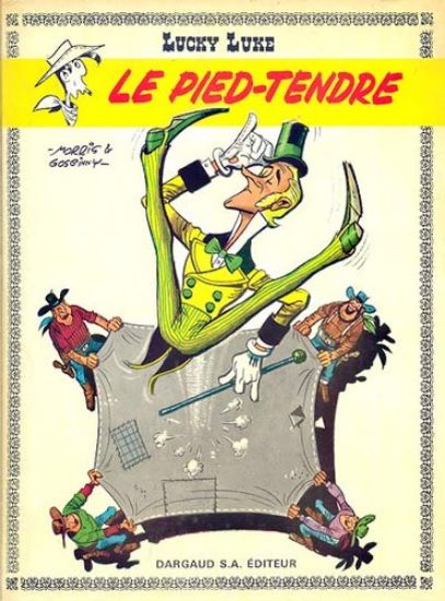 Afbeelding van Lucky luke (fra) - Le pied-tendre - Tweedehands (DARGAUD, harde kaft)
