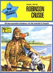 Afbeeldingen van Top illustrated classics #5 - Robinson crusoe - Tweedehands