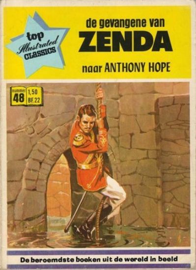 Afbeelding van Top illustrated classics #48 - Gevangene van zenda - Tweedehands (TOP ILLUSTRATED CLASSIC, zachte kaft)