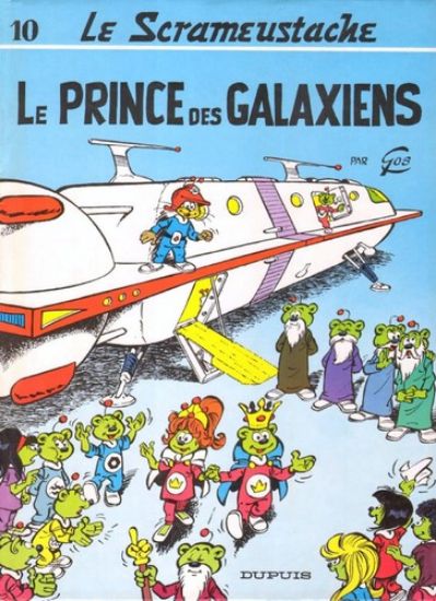 Afbeelding van Scrameustache (fra) #10 - Le prince des galaxiens (DUPUIS, harde kaft)