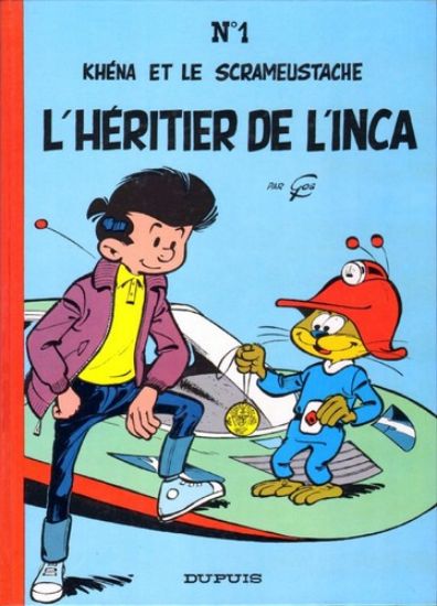 Afbeelding van Scrameustache (fra) #1 - L'heritier de l'inca (DUPUIS, harde kaft)