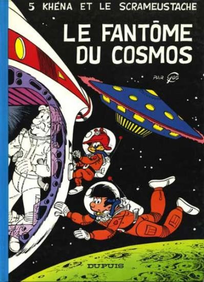Afbeelding van Scrameustache (fra) #5 - Le fantome du cosmos (DUPUIS, harde kaft)