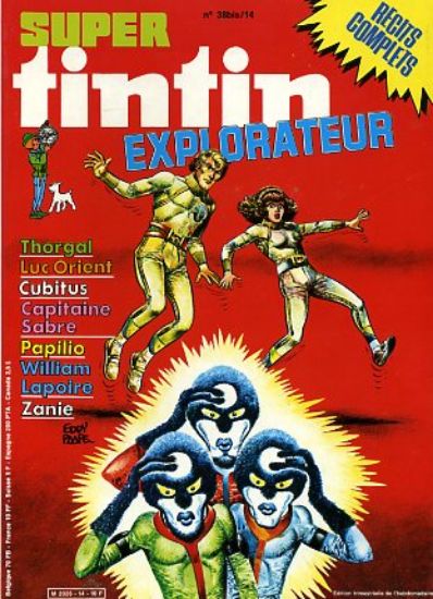 Afbeelding van Tintin super (fra) #17 - Explorateur (LOMBARD, zachte kaft)
