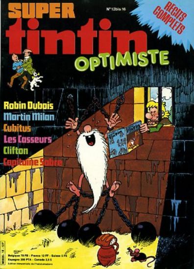 Afbeelding van Tintin super (fra) #16 - Optimiste (LOMBARD, zachte kaft)