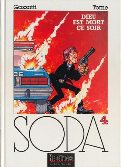 Afbeelding van Soda (fra) #4 - Dieu est mort ce soir - Tweedehands (DUPUIS, harde kaft)