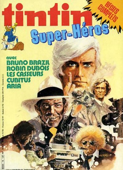 Afbeelding van Tintin super (fra) #19 - Super-heros (LOMBARD, zachte kaft)