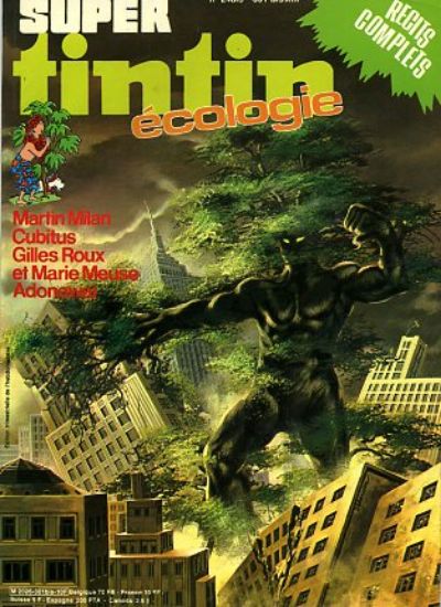Afbeelding van Tintin super (fra) #13 - Ecologie (LOMBARD, zachte kaft)
