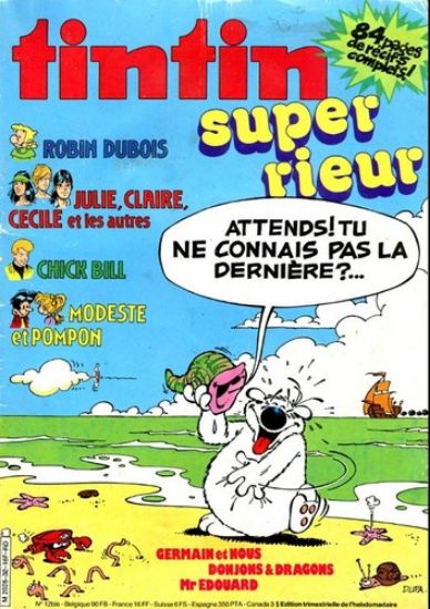 Afbeelding van Tintin super (fra) #32 - Superieur (LOMBARD, zachte kaft)