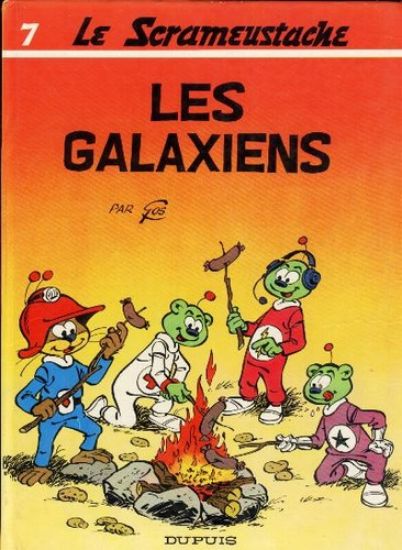 Afbeelding van Scrameustache (fra) #7 - Les galaxiens (DUPUIS, harde kaft)
