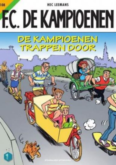 Afbeelding van Fc kampioenen #108 - Kampioenen trappen door - Tweedehands (STANDAARD, zachte kaft)