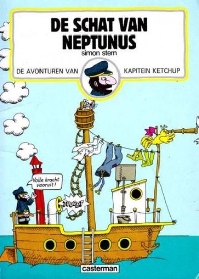 Afbeelding van Kapitein ketchup - Schat van neptunus - Tweedehands (CASTERMAN, zachte kaft)