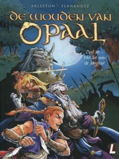 Afbeelding van Wouden van opaal #10 - Lot van jongleur (UITGEVERIJ L, zachte kaft)