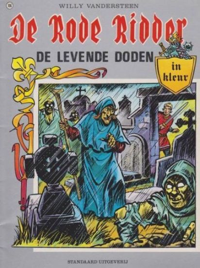 Afbeelding van Rode ridder #106 - Levende doden (grijze kaft) - Tweedehands (STANDAARD, zachte kaft)